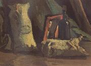 Vincent Van Gogh Still Life with Two Sacks and a Bottle (nn040 china oil painting reproduction